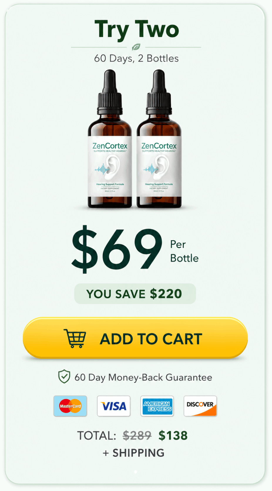 zencortex review price bottlt